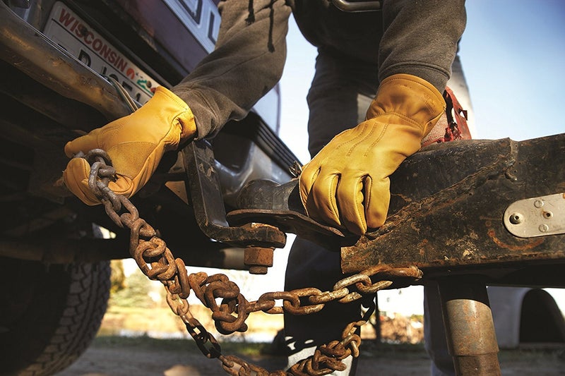 Wells Lamont Leather Work Gloves, Extra Large (1209XL) - Image 3